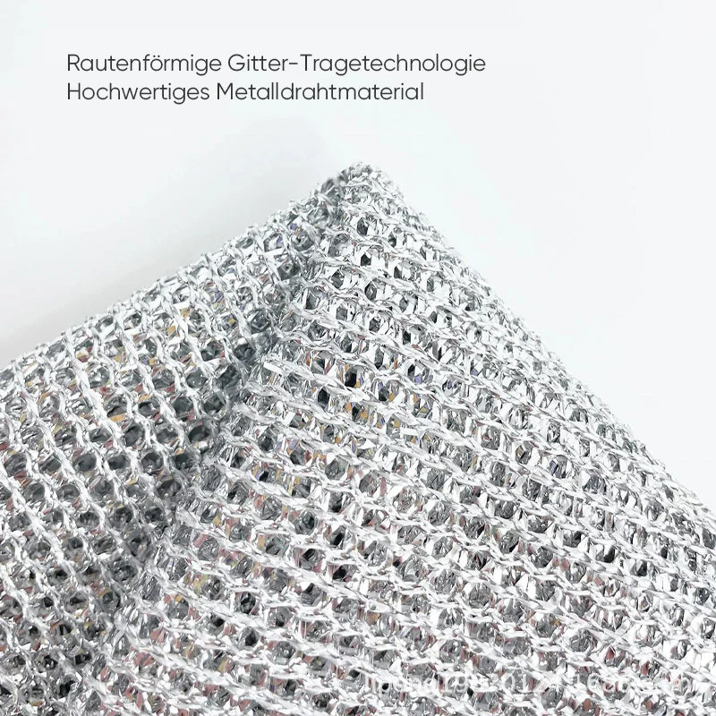 Multifunktionales kratzfestes Drahtgeschirrtuch
