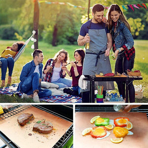 Antihaftbeschichtete Grill-Backmatten