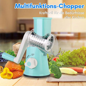 Multifunktions-Chopper manuelle rotierende Reibe