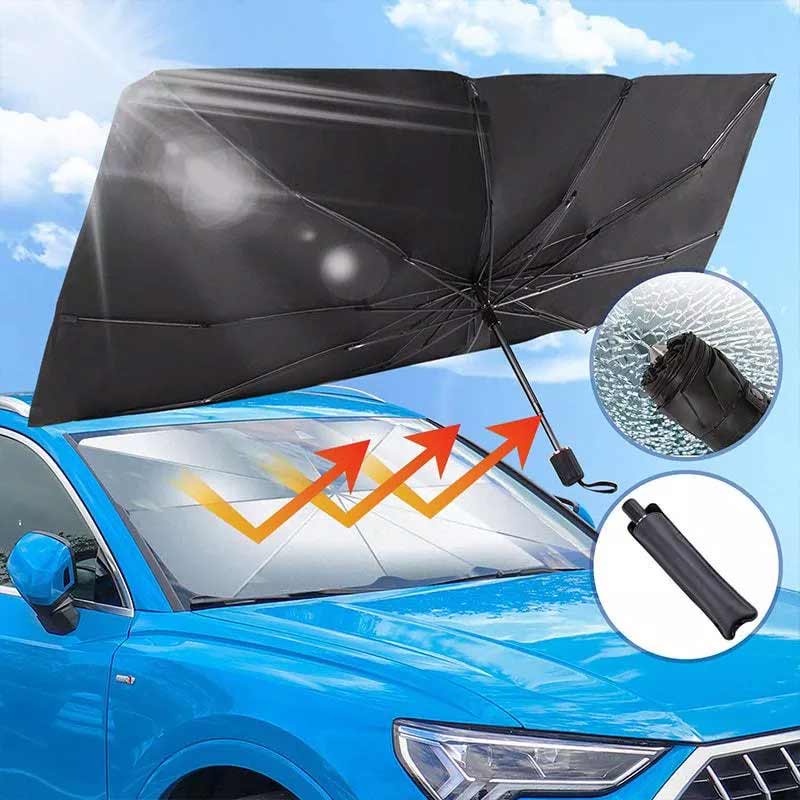 Faltbarer Auto-Sonnenschirm XL - UV Schutz Für Windschutzscheibe